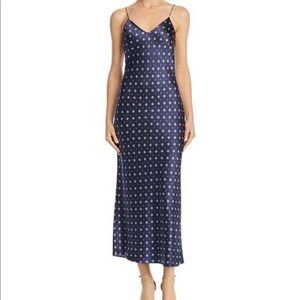 ANINE BING Rosemary Silk Slip Dress